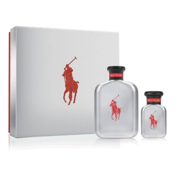 imagem Kit Perfume Ralph Lauren Polo Red Rush Masculino Eau de Toilette 125 Ml + Miniatura 40 Ml