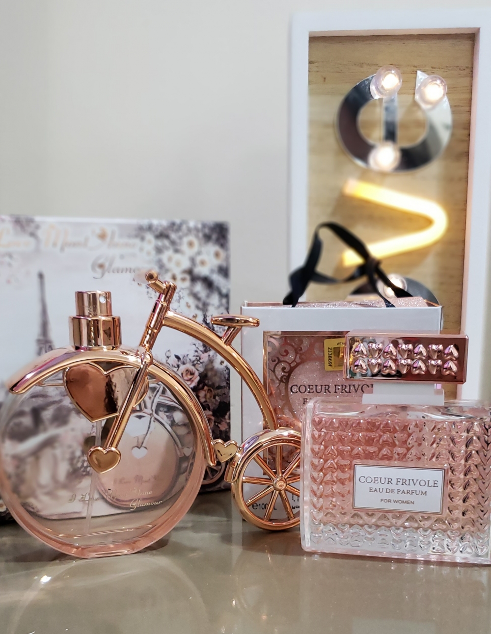 imagem Combo  I Love Mont'Anne Glamour 100ml + Coeur Frivole  - Eau de Parfum - 100ml - Perfumes femininos