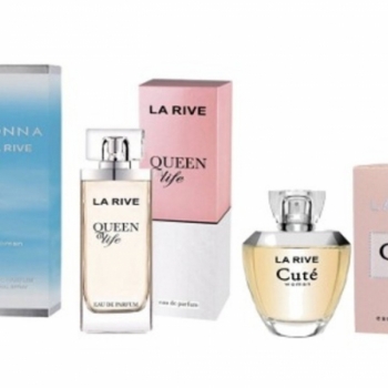 imagem Combo de 3 Perfumes Donna 90ml + Queen of life 90ml + Cuté 100ml - La Rive - Feminino