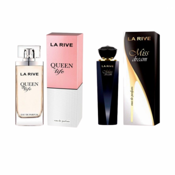 imagem Combo 2 perfumes Miss Dream 100ml  + Queen of life 75ml Edp - La Rive Feminino