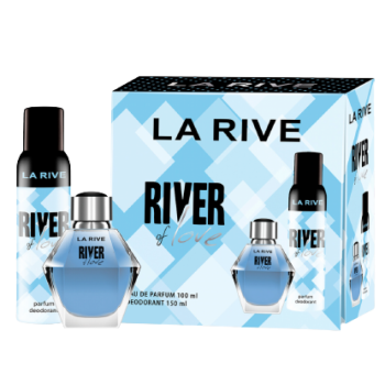 imagem Conjunto River of Love La Rive Feminino - Eau de Parfum 100ml + Desodorante 150ml 
